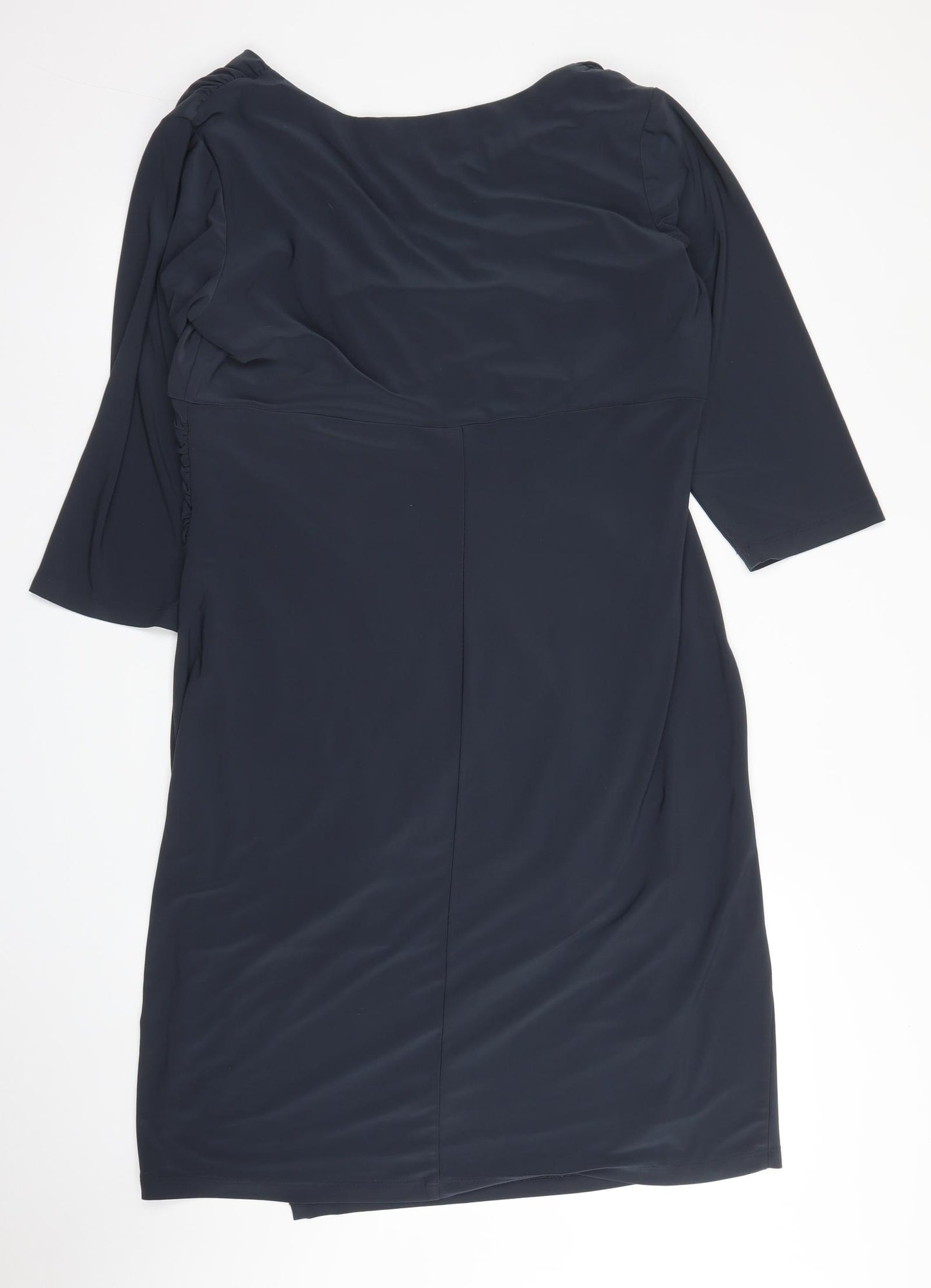 Ronni Nicole Womens Grey   Sheath  Size XL