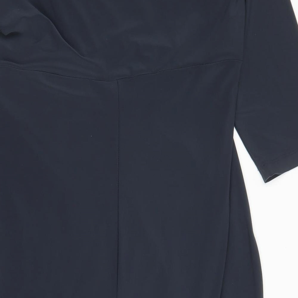 Ronni Nicole Womens Grey   Sheath  Size XL