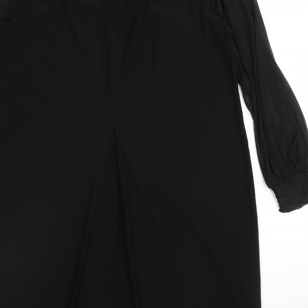 Yours Womens Black   A-Line  Size 18
