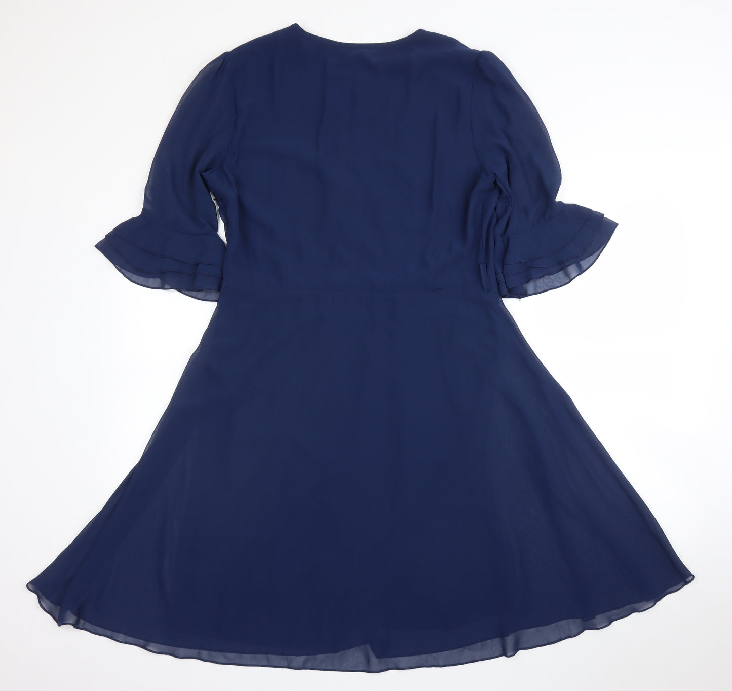 Zibi London Womens Blue   Fit & Flare  Size 14