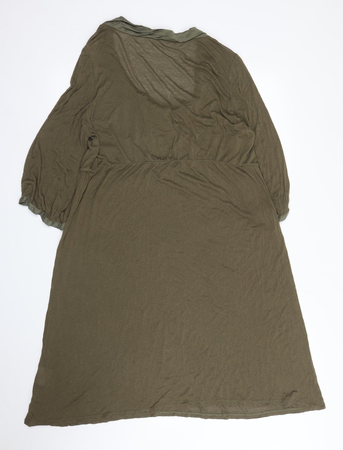 M&S Womens Green   A-Line  Size 18