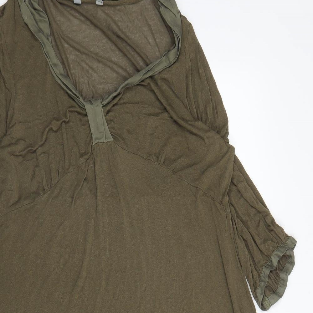 M&S Womens Green   A-Line  Size 18