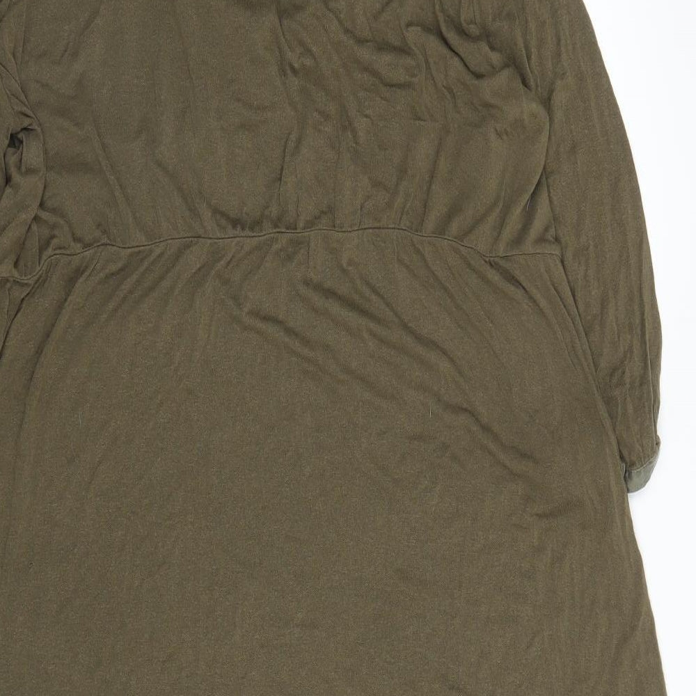 M&S Womens Green   A-Line  Size 18
