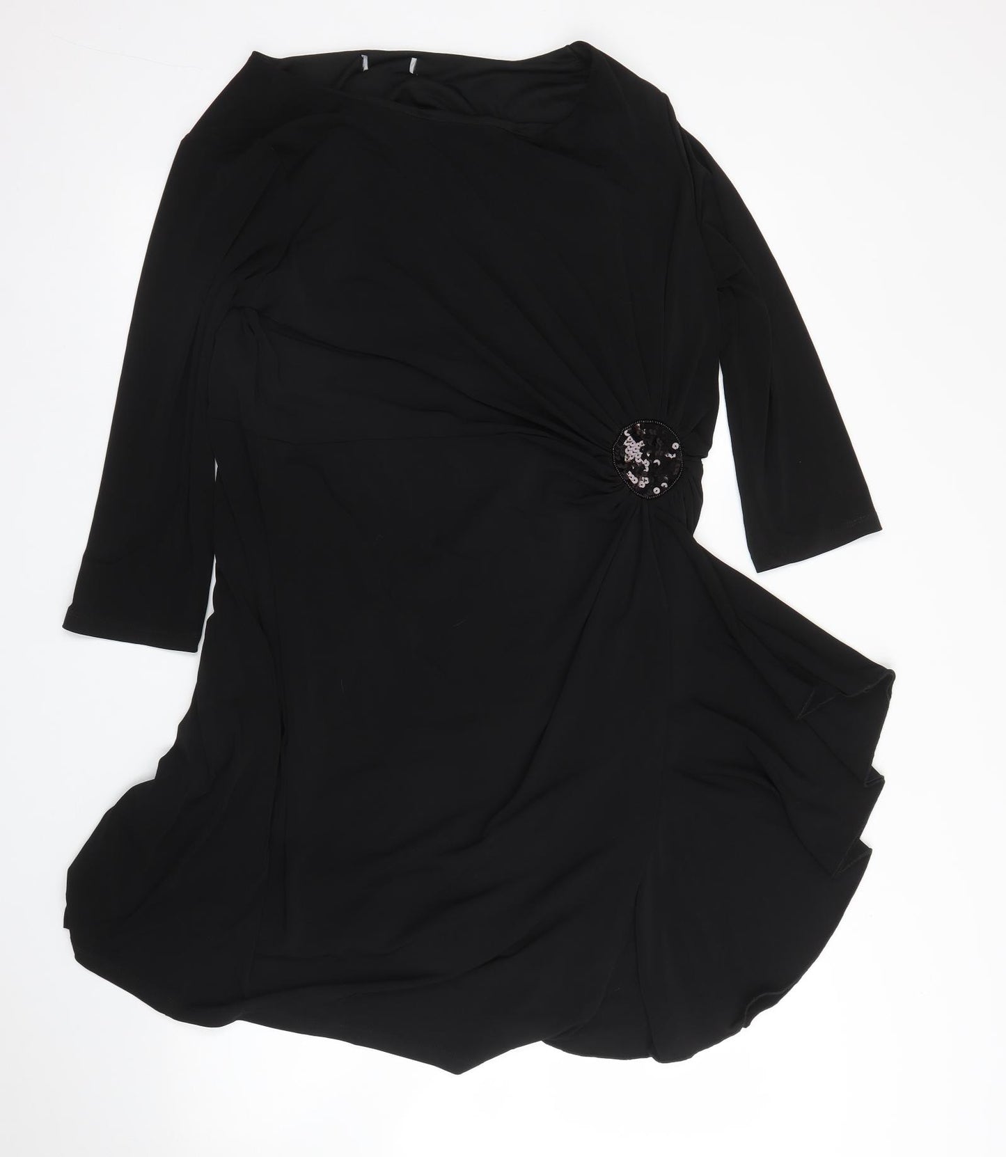 Debenhams Womens Black   Fit & Flare  Size 18