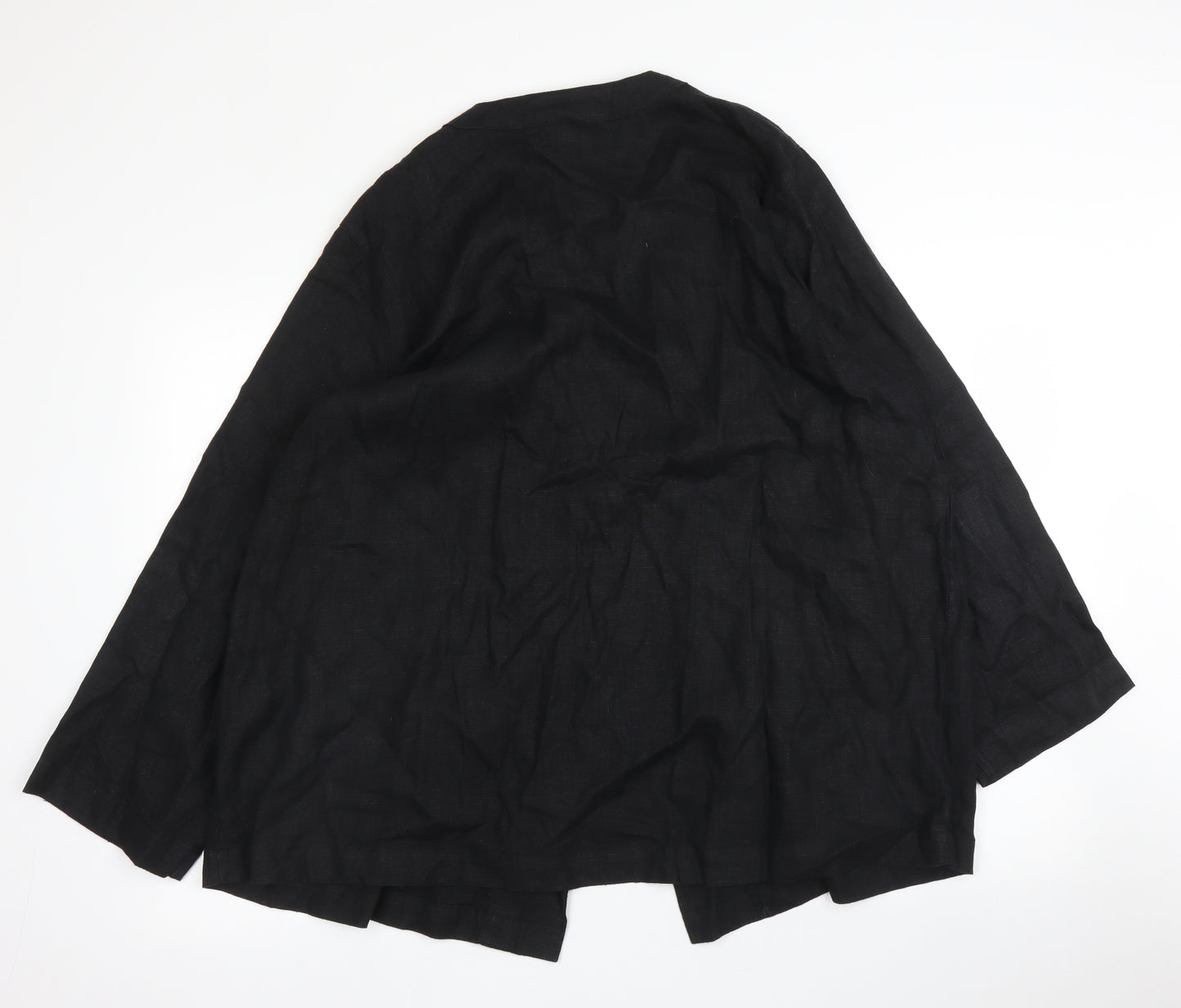 Yoek Womens Black   Jacket Blazer Size 20