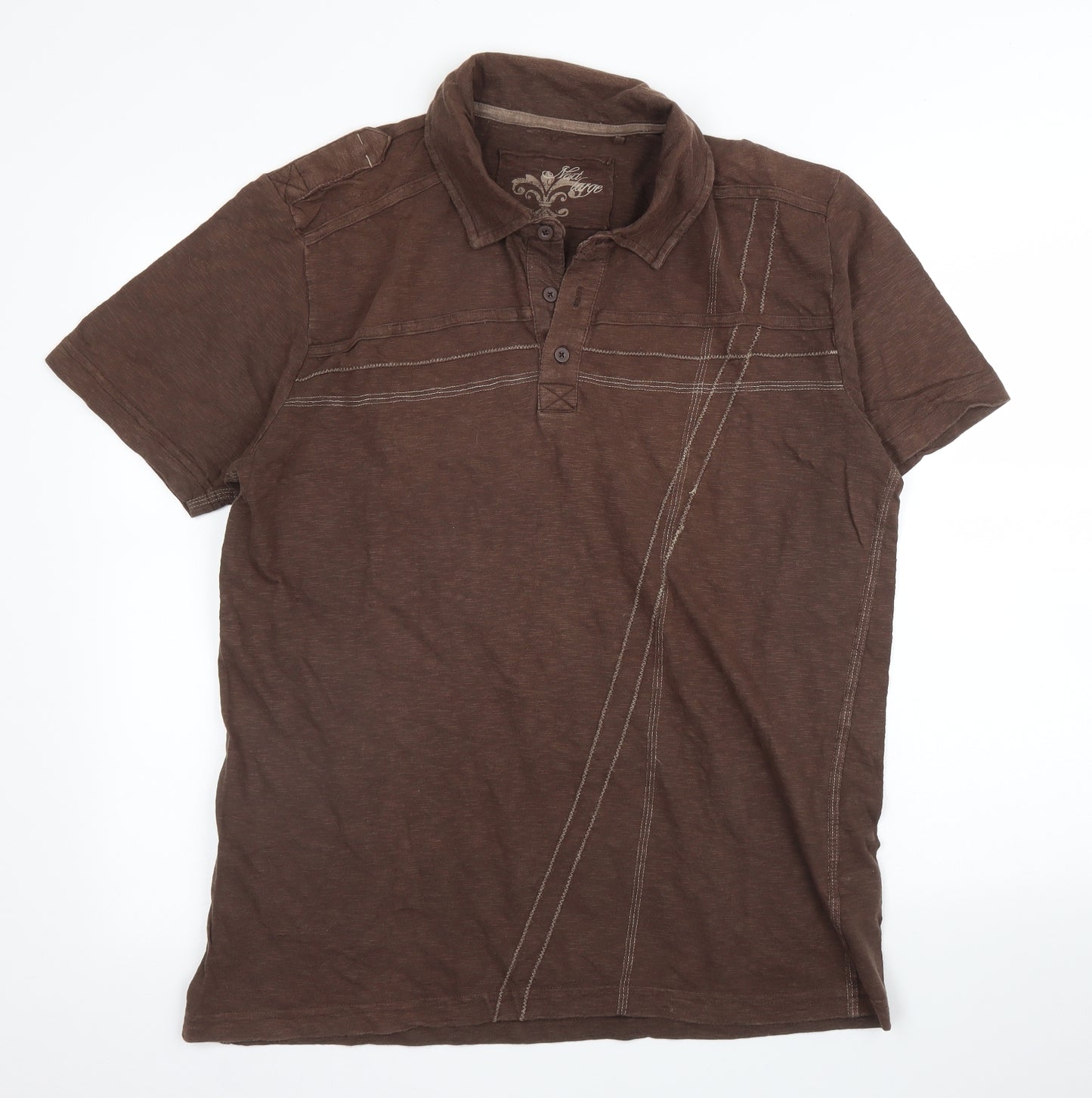 NEXT Mens Brown    T-Shirt Size L