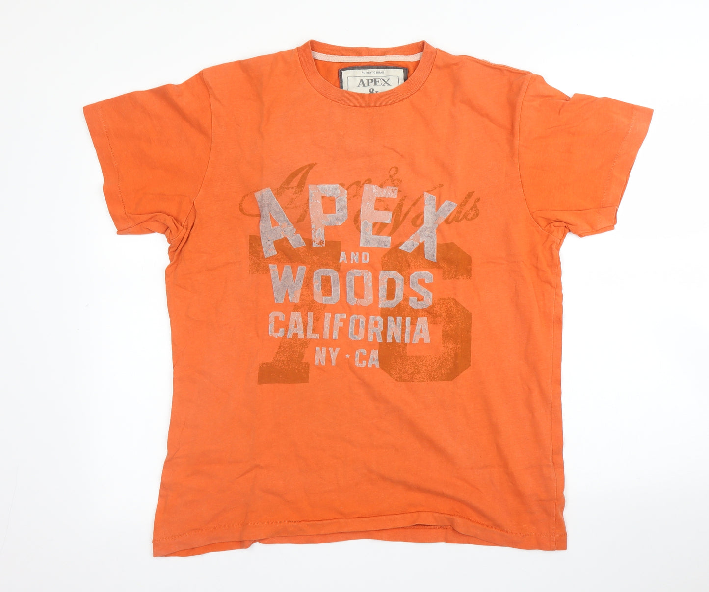 1976 Mens Orange    T-Shirt Size M
