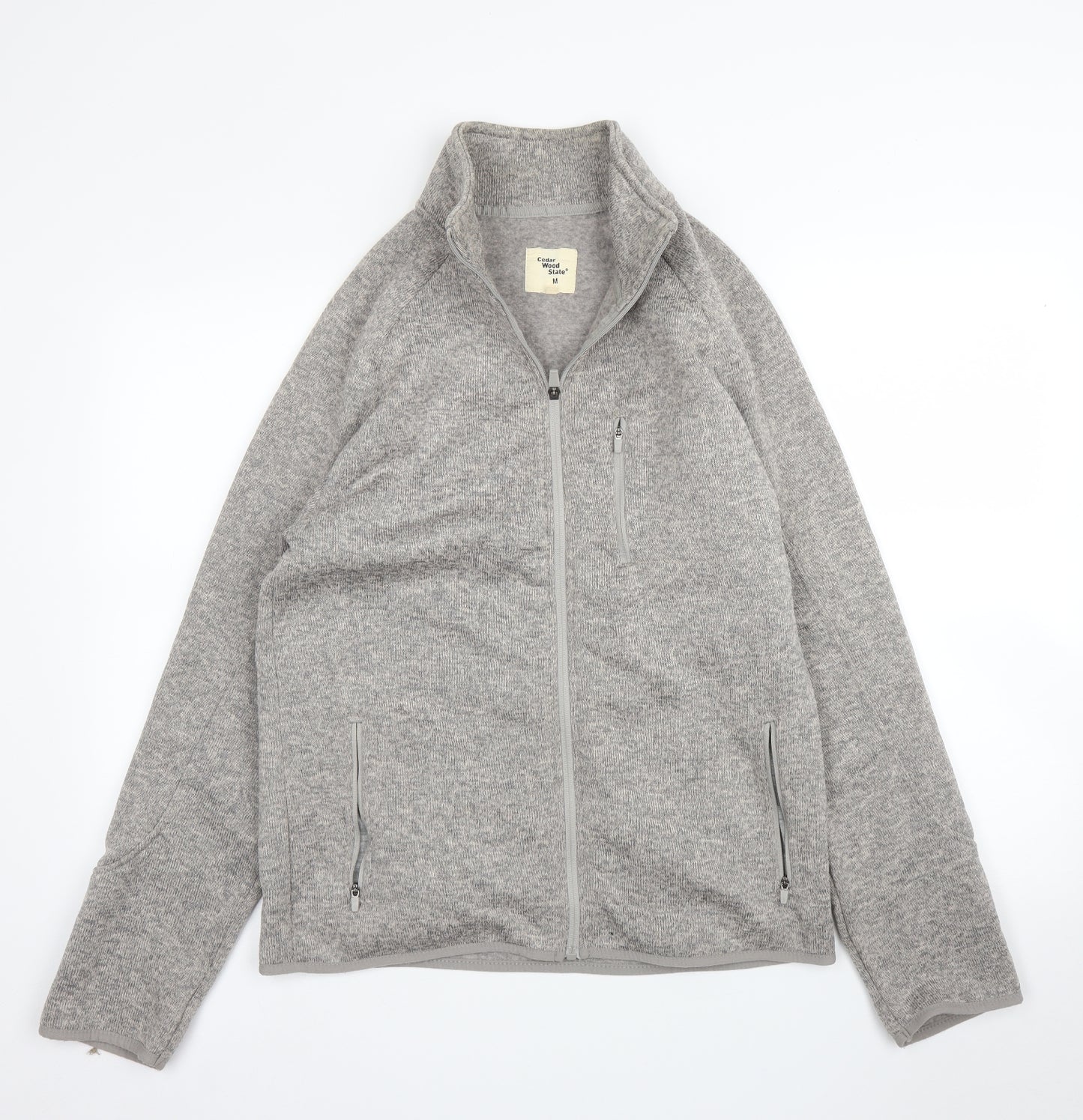 Primark Mens Beige   Full Zip Jumper Size M