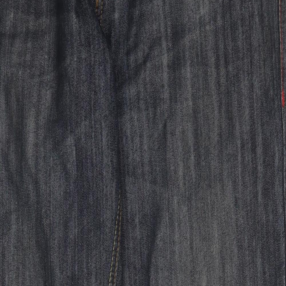 Easy Mens Blue  Denim Bootcut Jeans Size 34 in L31 in