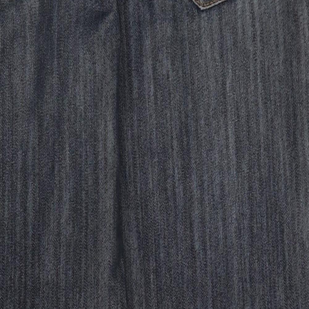Easy Mens Blue  Denim Bootcut Jeans Size 34 in L31 in