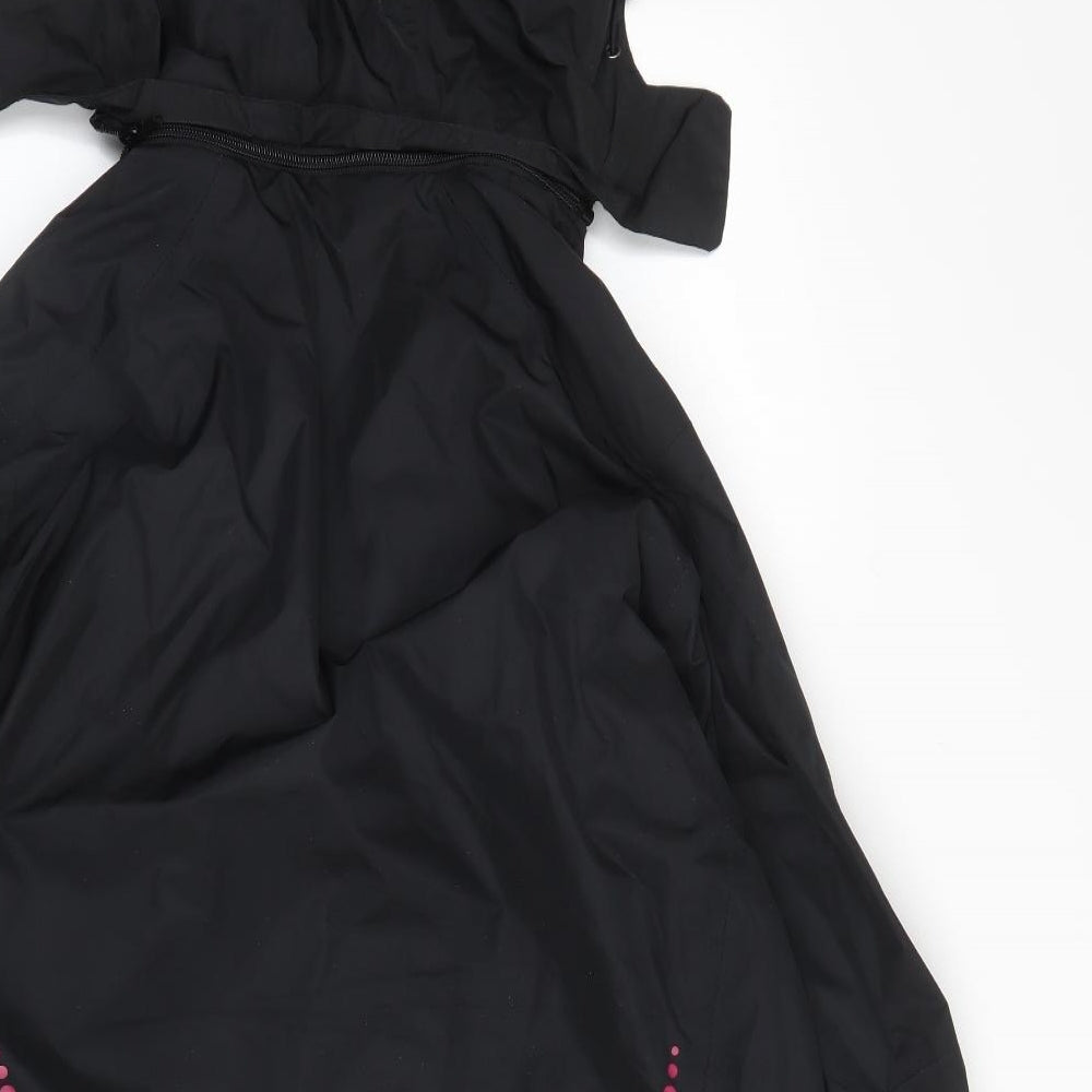 Backswing Womens Black   Anorak Coat Size 18