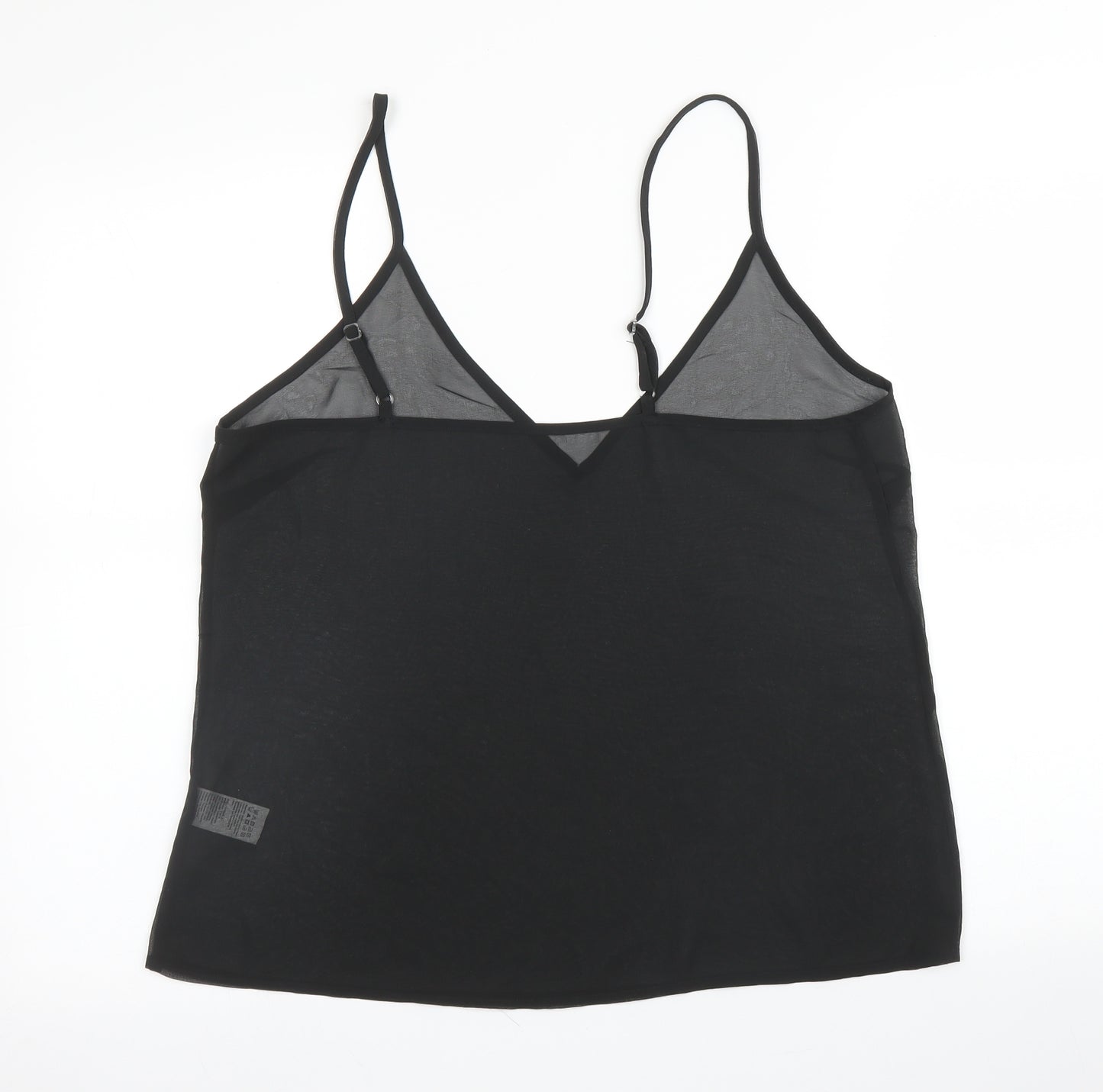 River Island Womens Black   Camisole Blouse Size 12