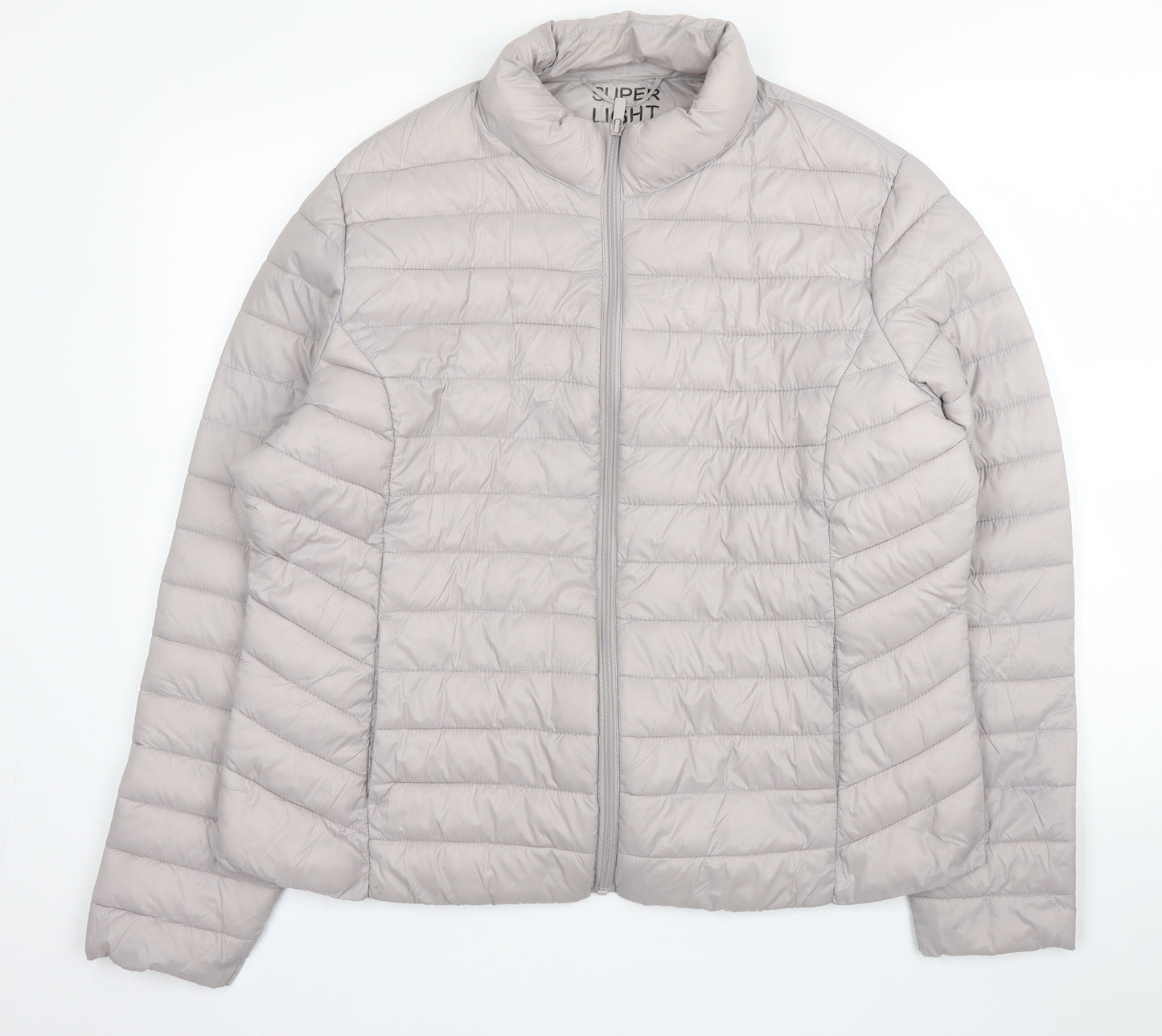 Primark Womens Beige   Puffer Jacket Coat Size XL