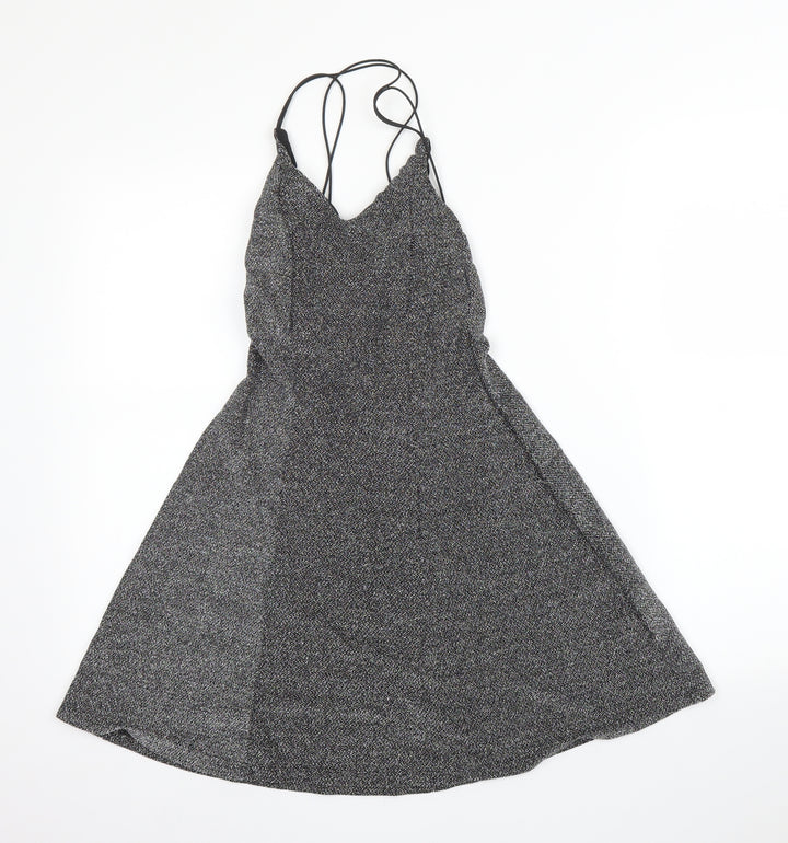 H&M Womens Silver   A-Line  Size XS