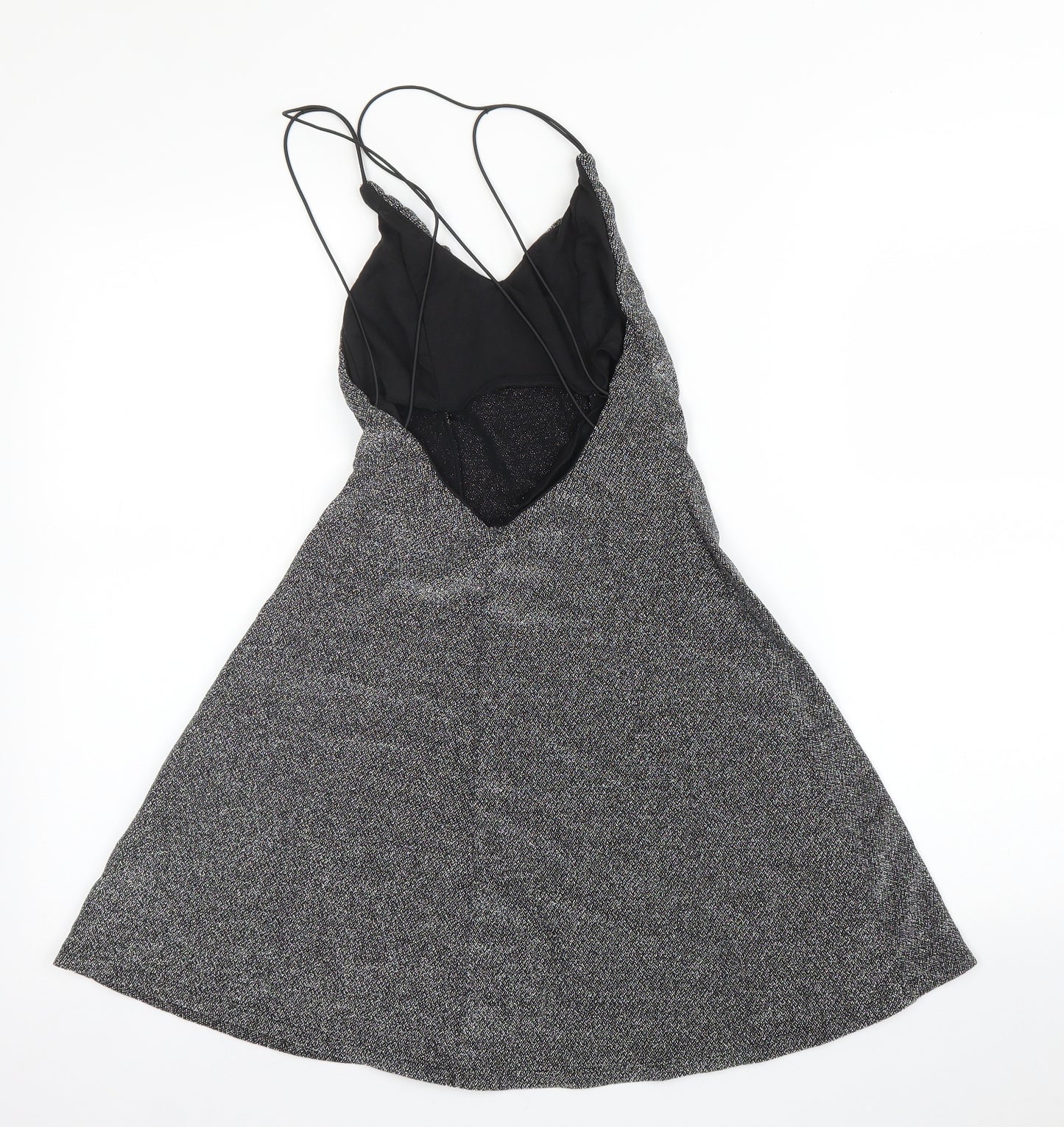 H&M Womens Silver   A-Line  Size XS