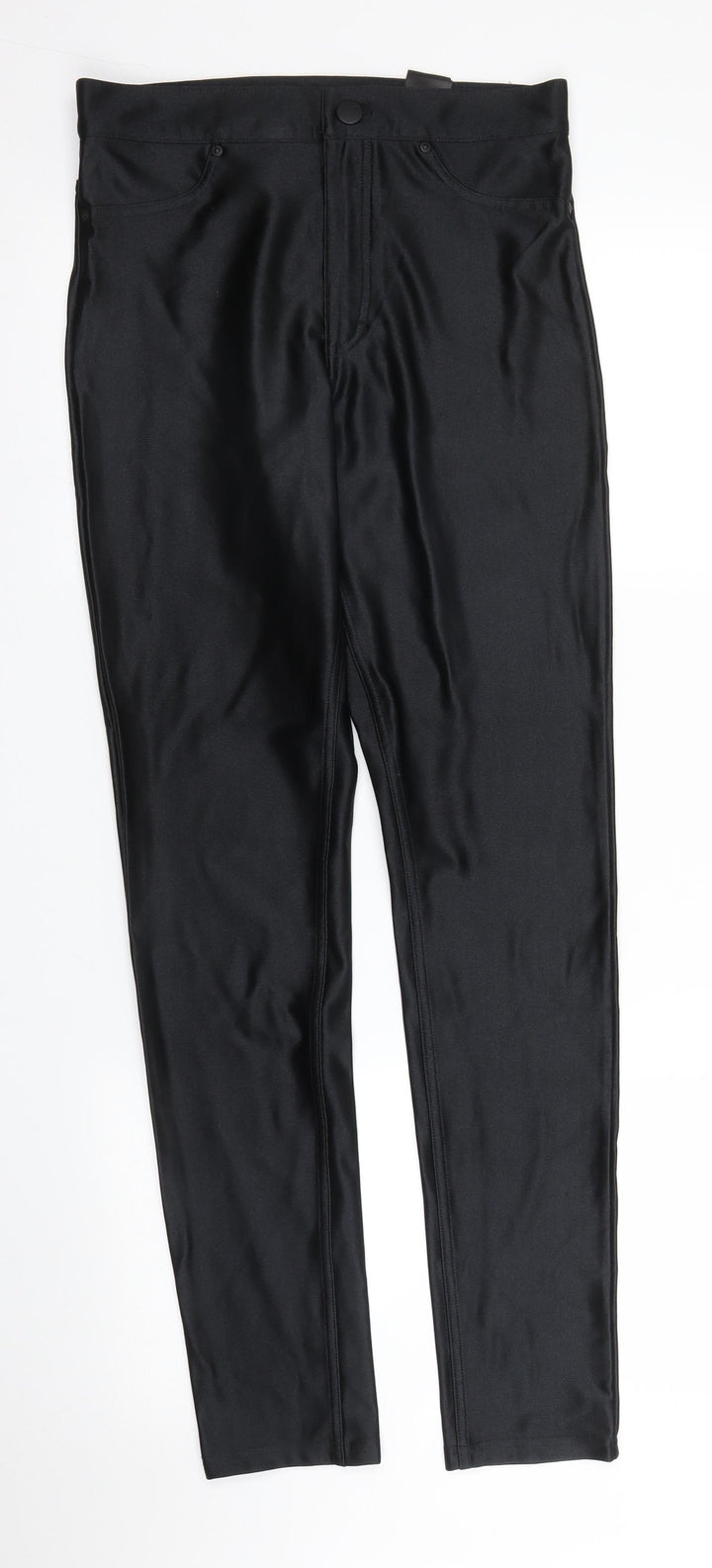 H&M Womens Black   Carrot Trousers Size S L29 in