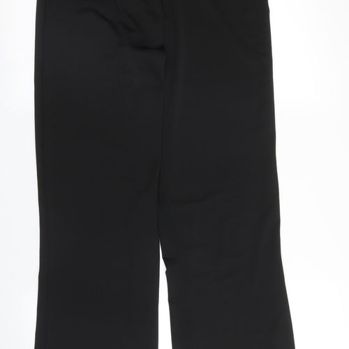 KP Womens Black   Trousers  Size 12 L29 in