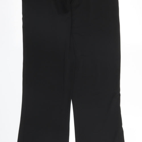 KP Womens Black   Trousers  Size 12 L29 in