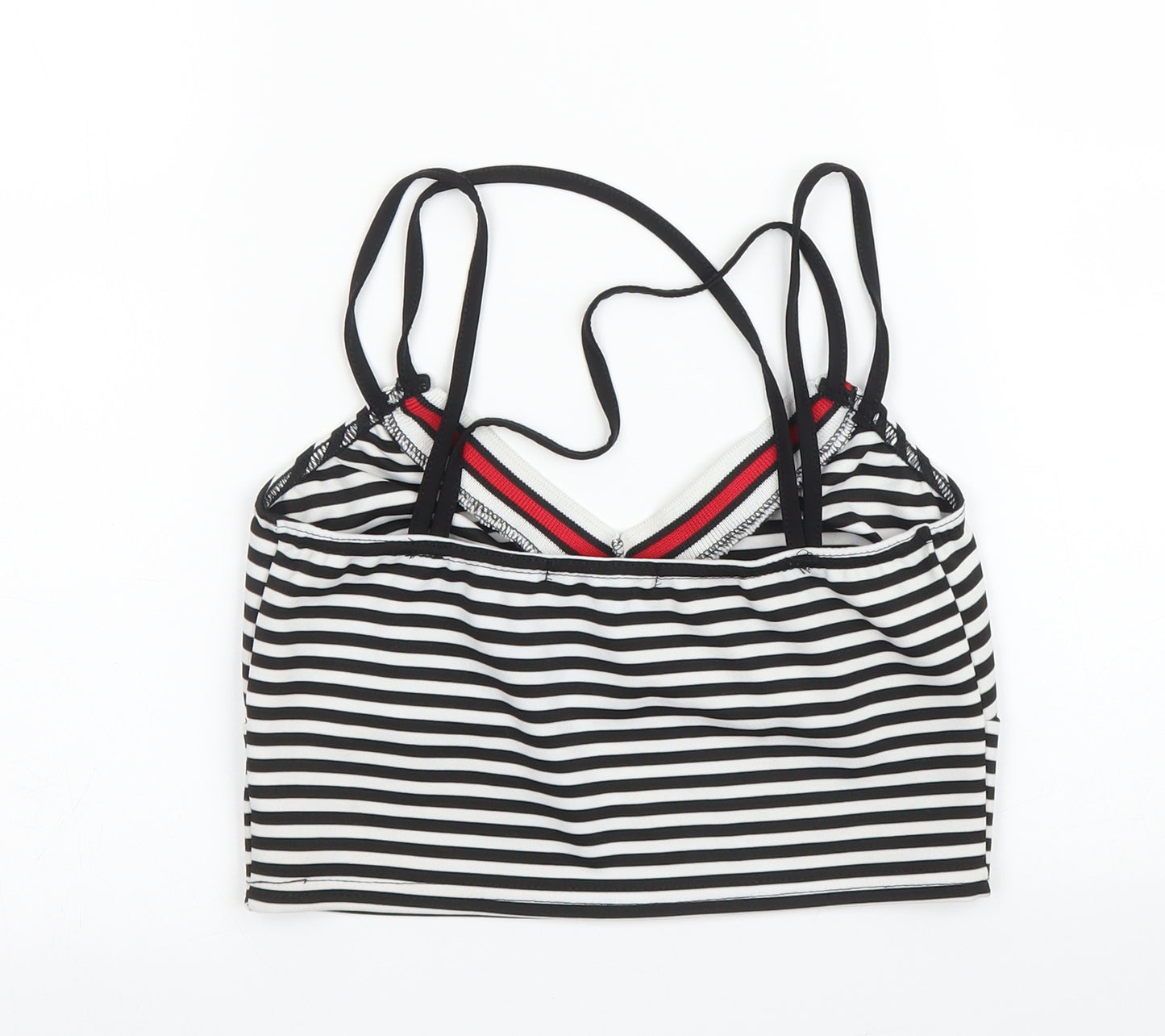 Nikka Womens Black Striped  Camisole Blouse Size 10