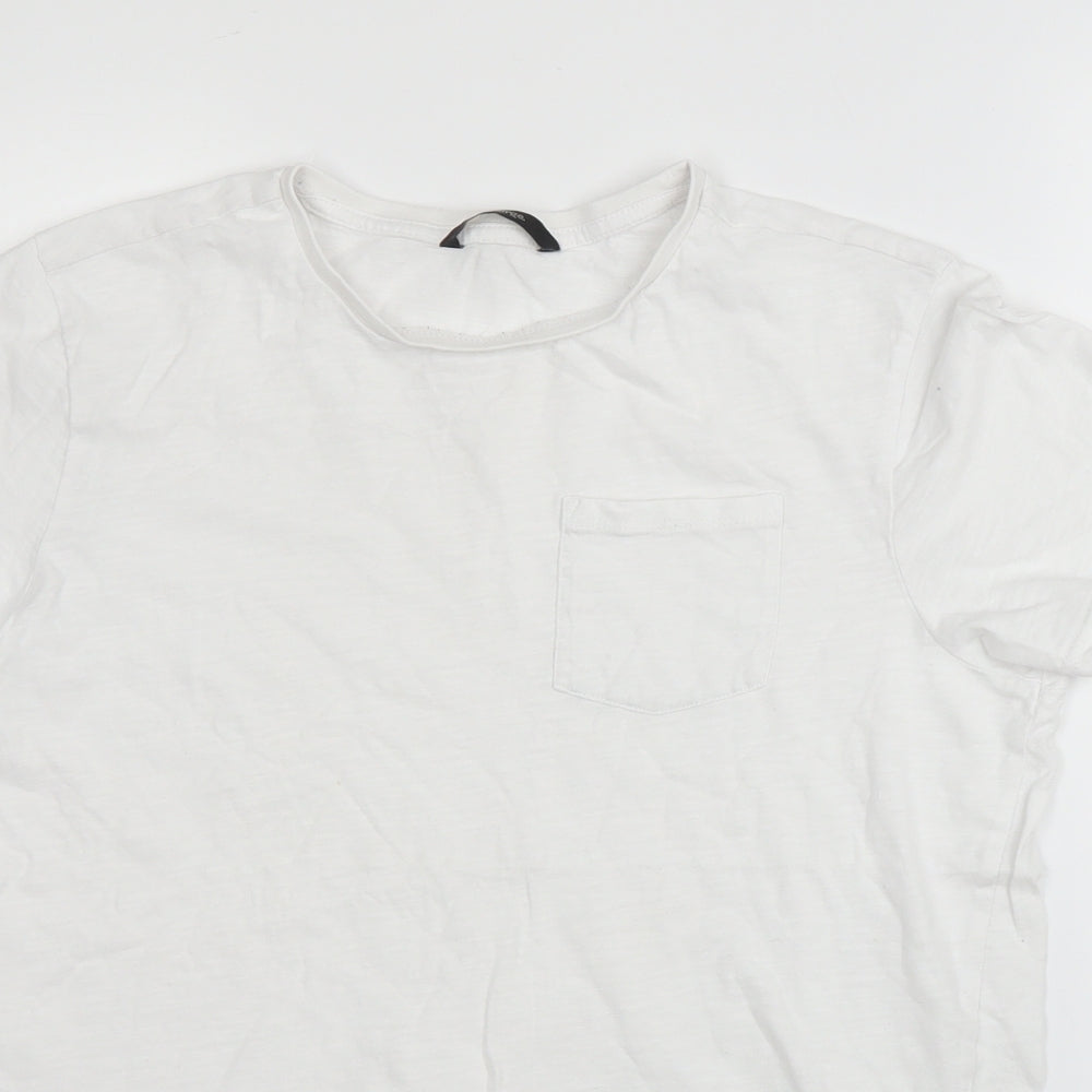 George Boys White   Basic T-Shirt Size 13 Years