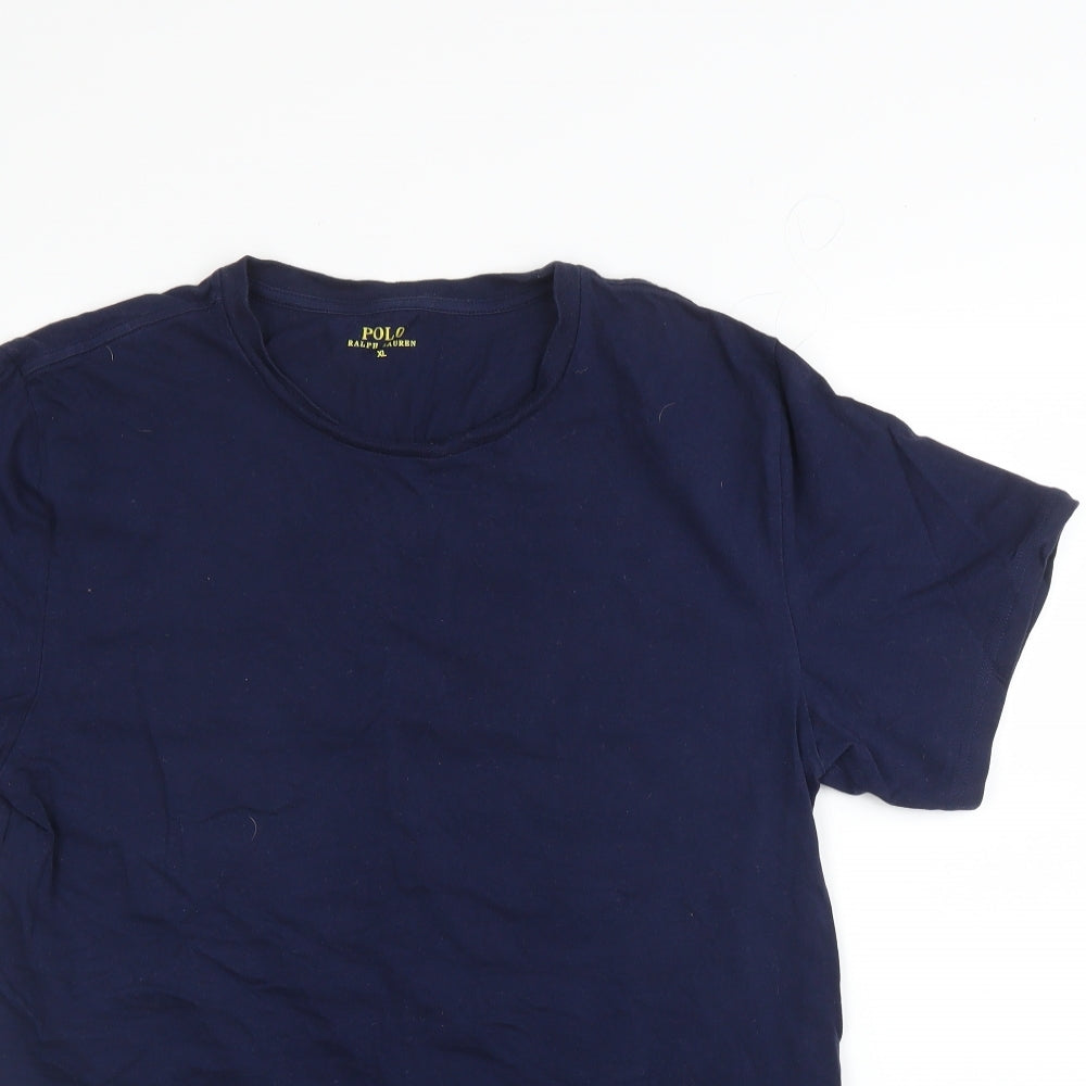 Polo Ralph Lauren Mens Blue    T-Shirt Size XL