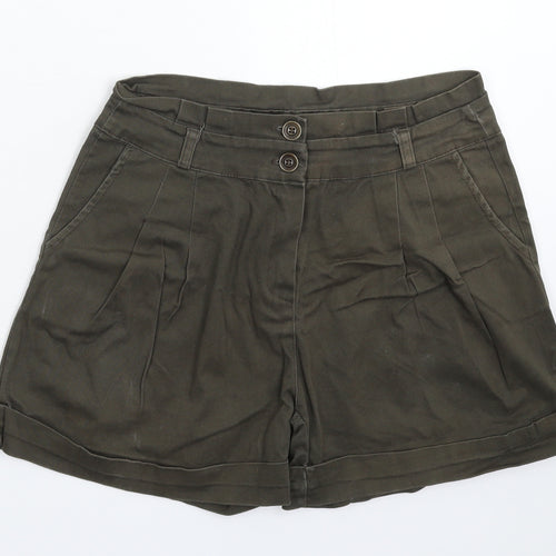 Justmila Womens Grey   Hot Pants Shorts Size 28 in