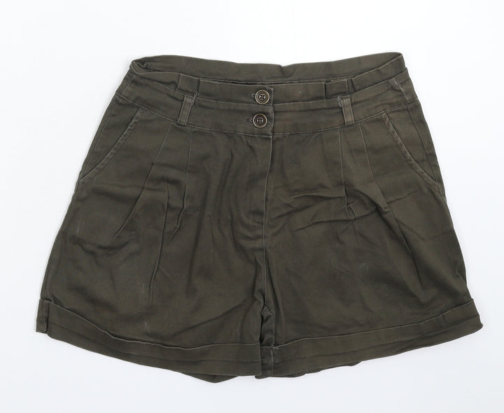 Justmila Womens Grey Hot Pants Shorts Size 28 in