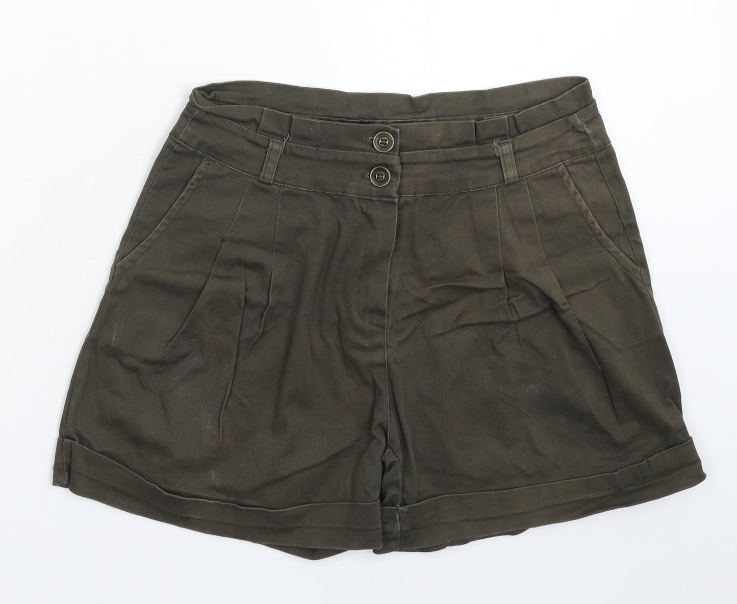 Justmila Womens Grey   Hot Pants Shorts Size 28 in