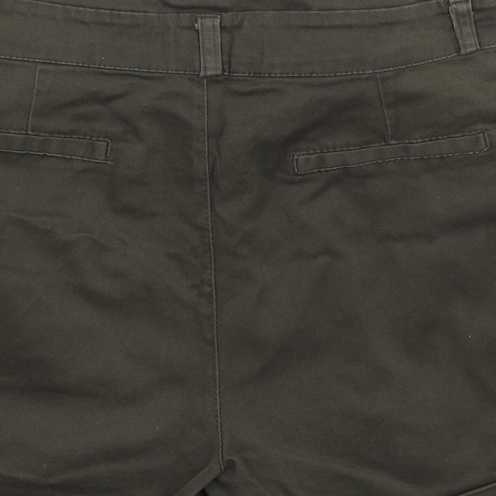 Justmila Womens Grey   Hot Pants Shorts Size 28 in