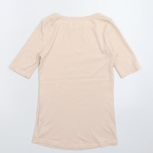 Marks and Spencer Womens Pink   Basic T-Shirt Size 8