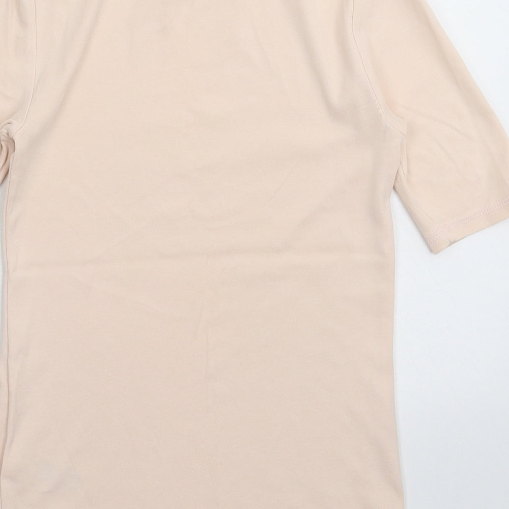Marks and Spencer Womens Pink   Basic T-Shirt Size 8