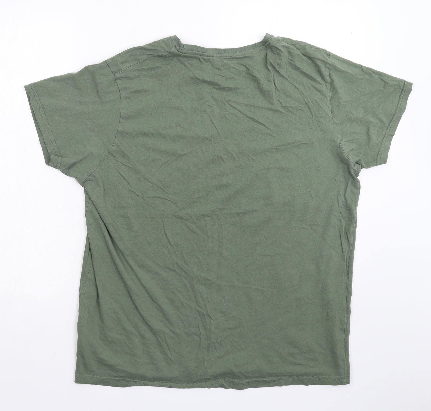 Primark Mens Green    T-Shirt Size XL