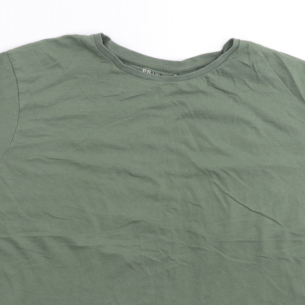 Primark Mens Green    T-Shirt Size XL