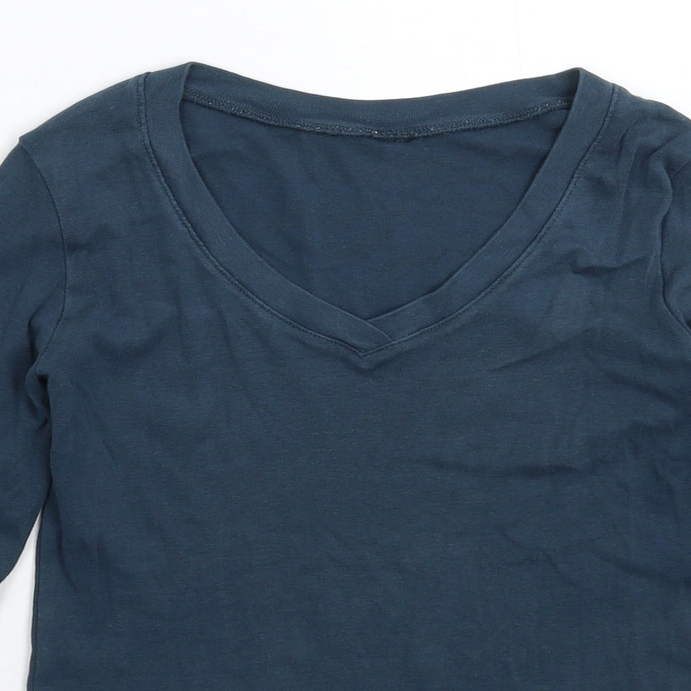 Originals Womens Blue   Basic T-Shirt Size 10