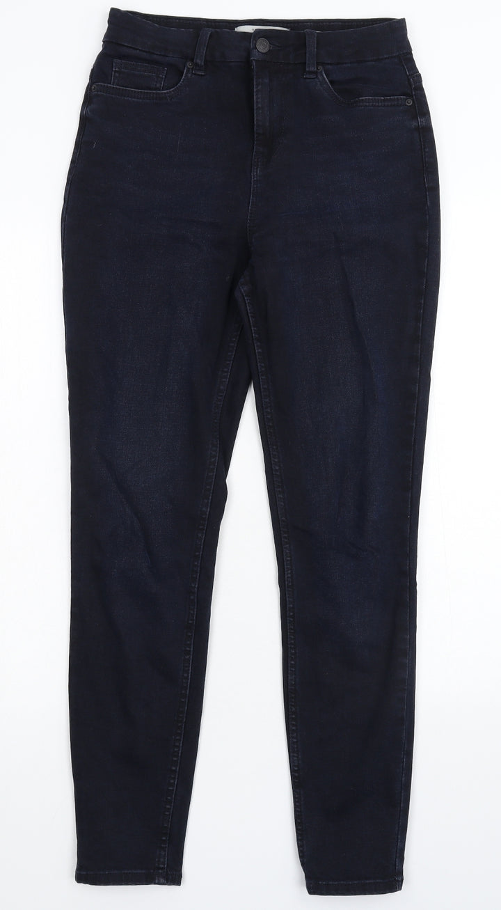 New Look Womens Blue Denim Skinny Jeans Size 8 L28 in