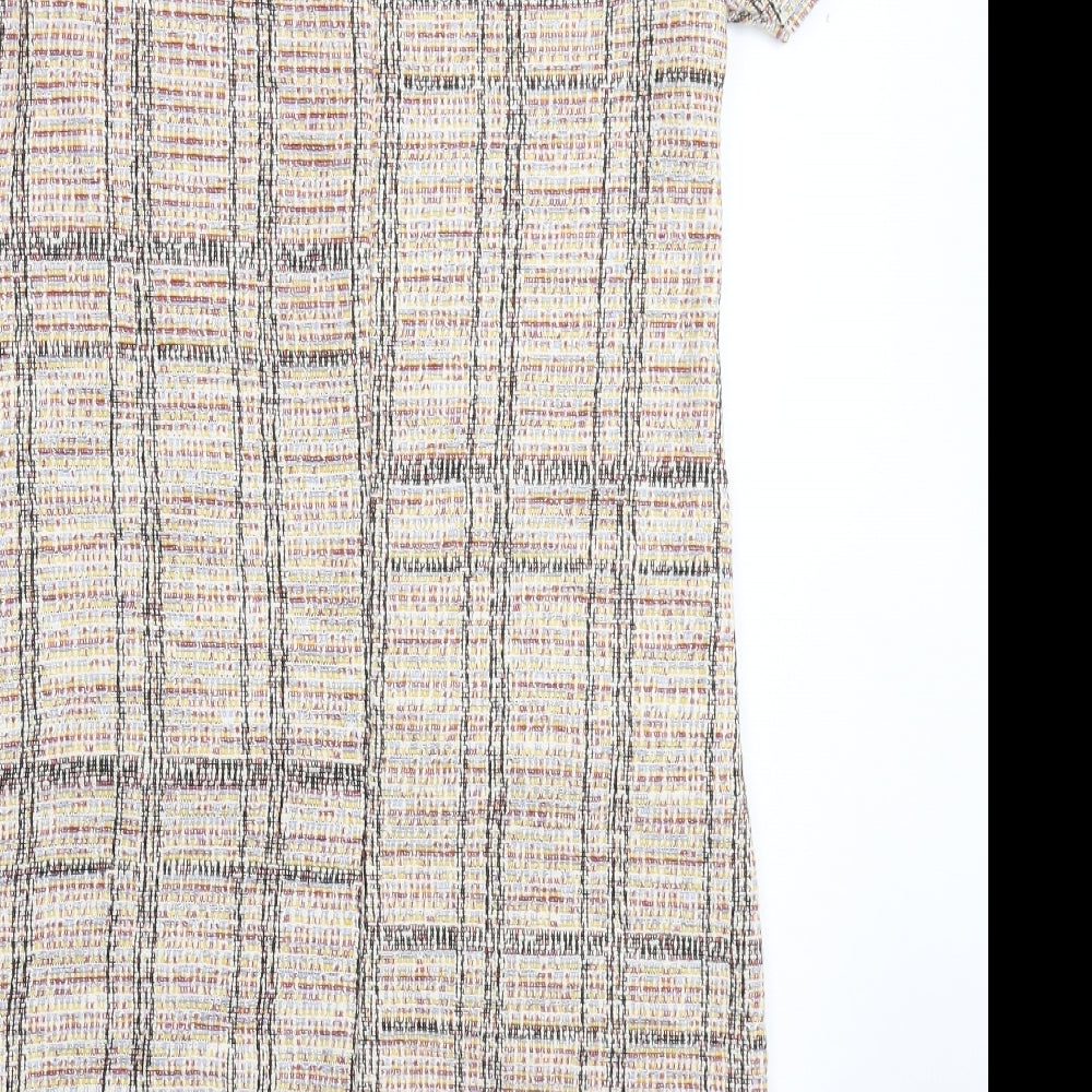 Primark Womens Multicoloured Check Knit Mini  Size 6