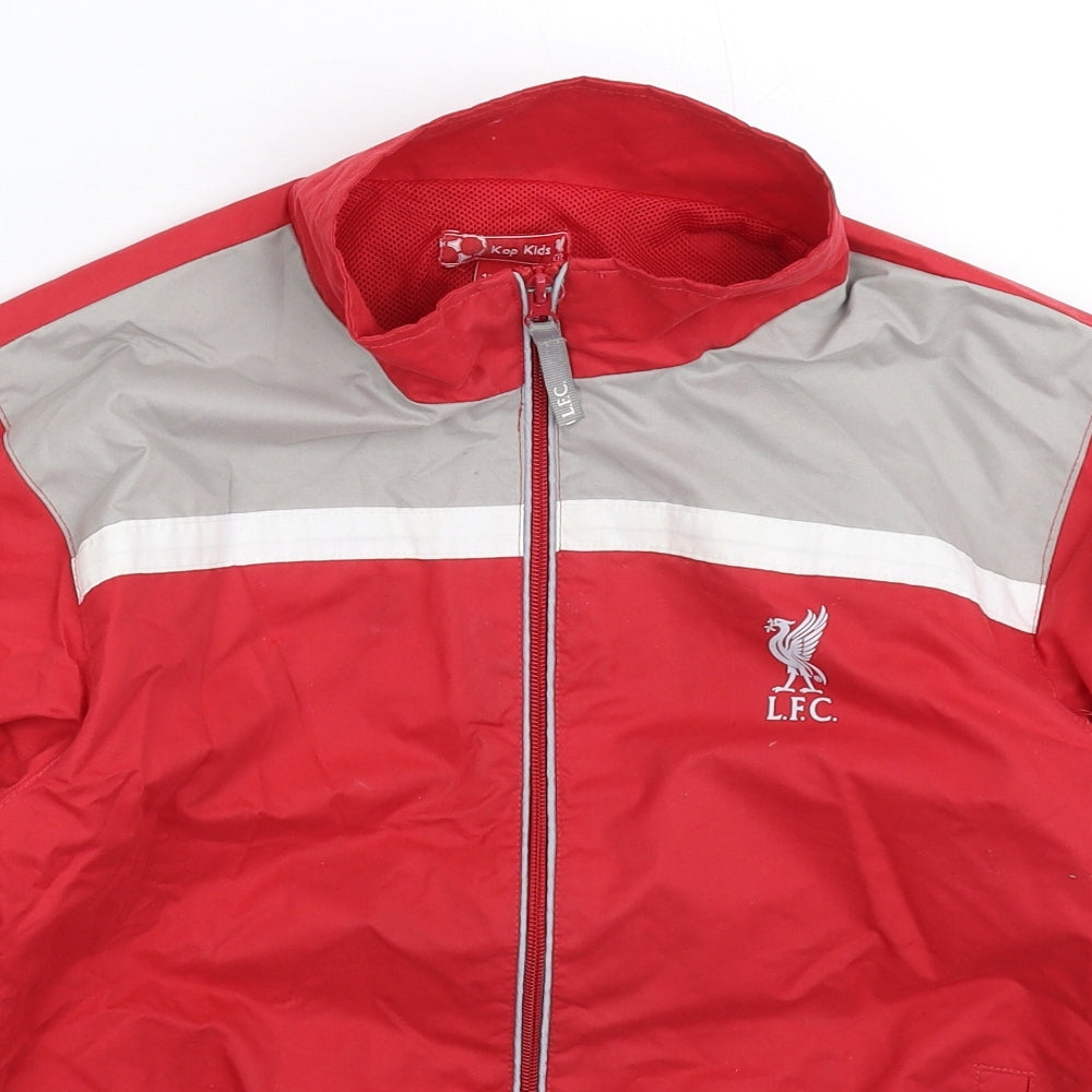 Liverpool FC Boys Red   Jacket  Size 11-12 Years
