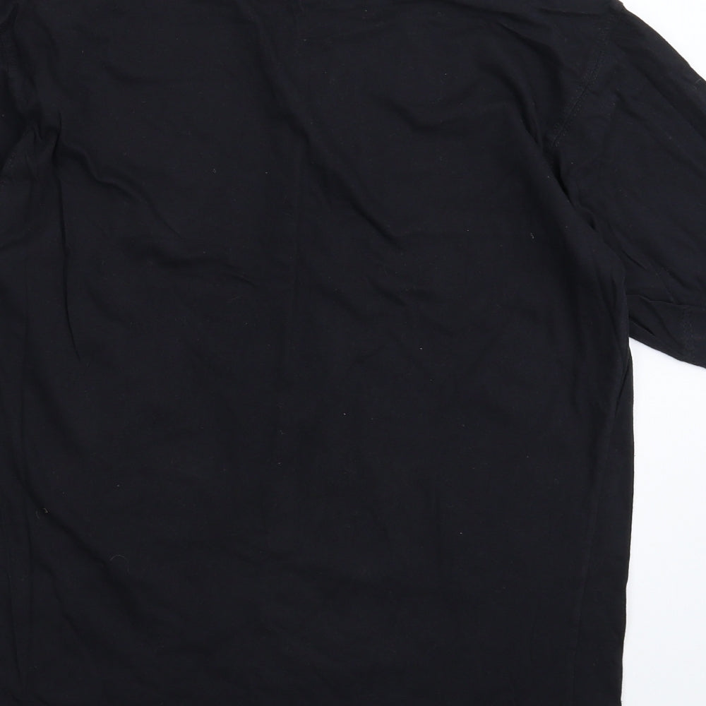 Vintage Mens Black    T-Shirt Size S
