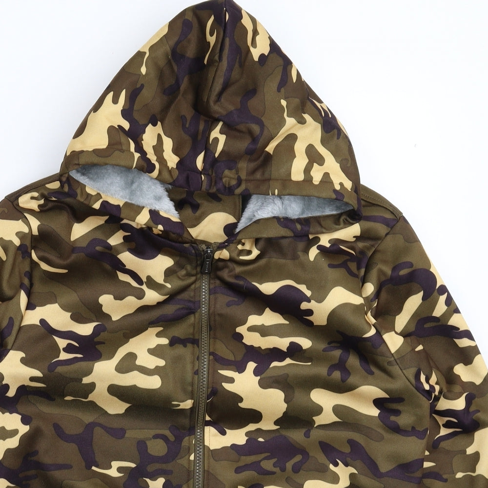 Preworn Mens Multicoloured Camouflage  Jacket  Size 2XL