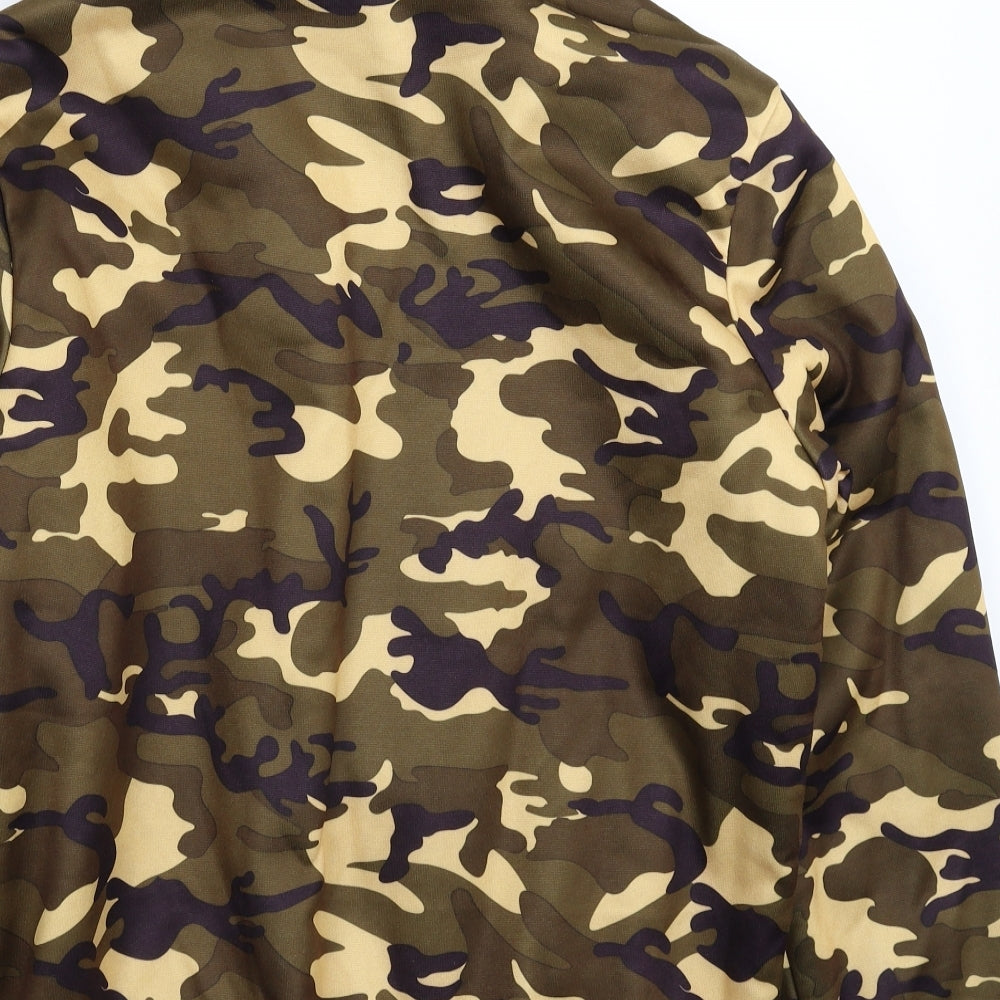 Preworn Mens Multicoloured Camouflage  Jacket  Size 2XL