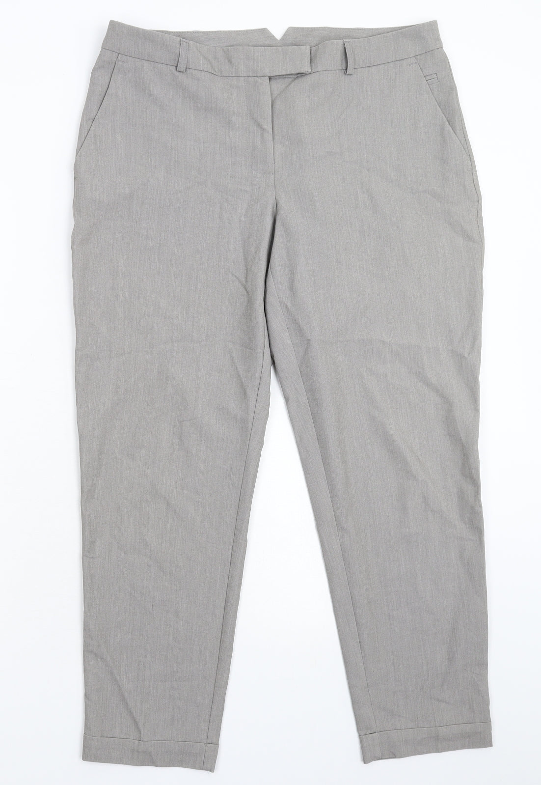 Atmosphere Womens Grey   Dress Pants Trousers Size 12 L26 in