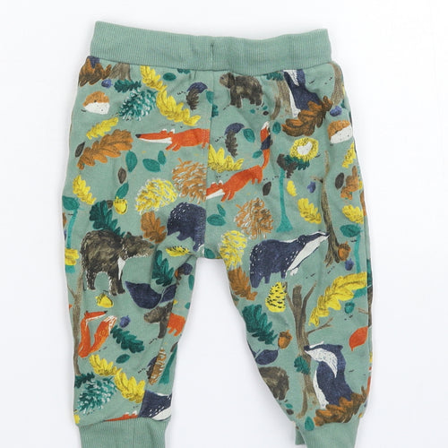 Marks and Spencer Baby Green   Jogger Trousers Size 9-12 Months