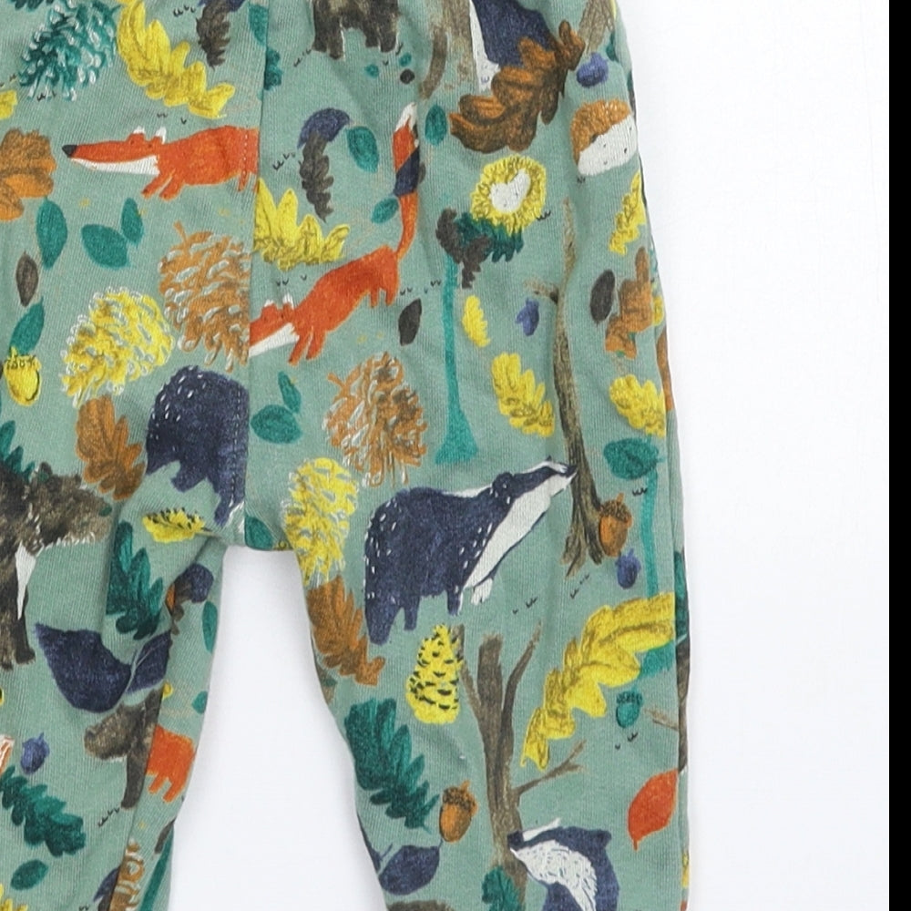 Marks and Spencer Baby Green   Jogger Trousers Size 9-12 Months
