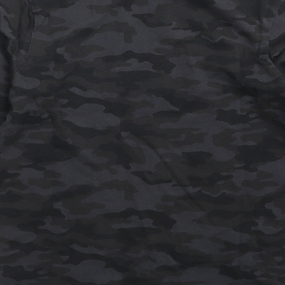 George Boys Grey Camouflage  Basic T-Shirt Size 7-8 Years