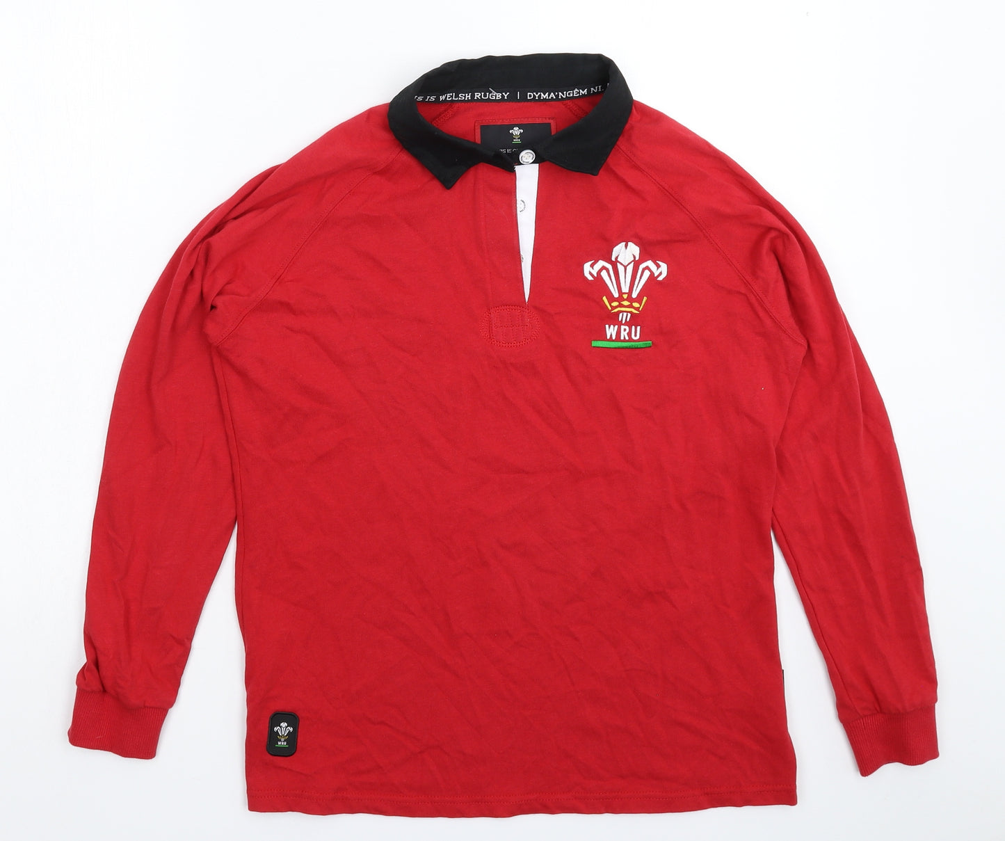 Wales Mens Red    Polo Size M