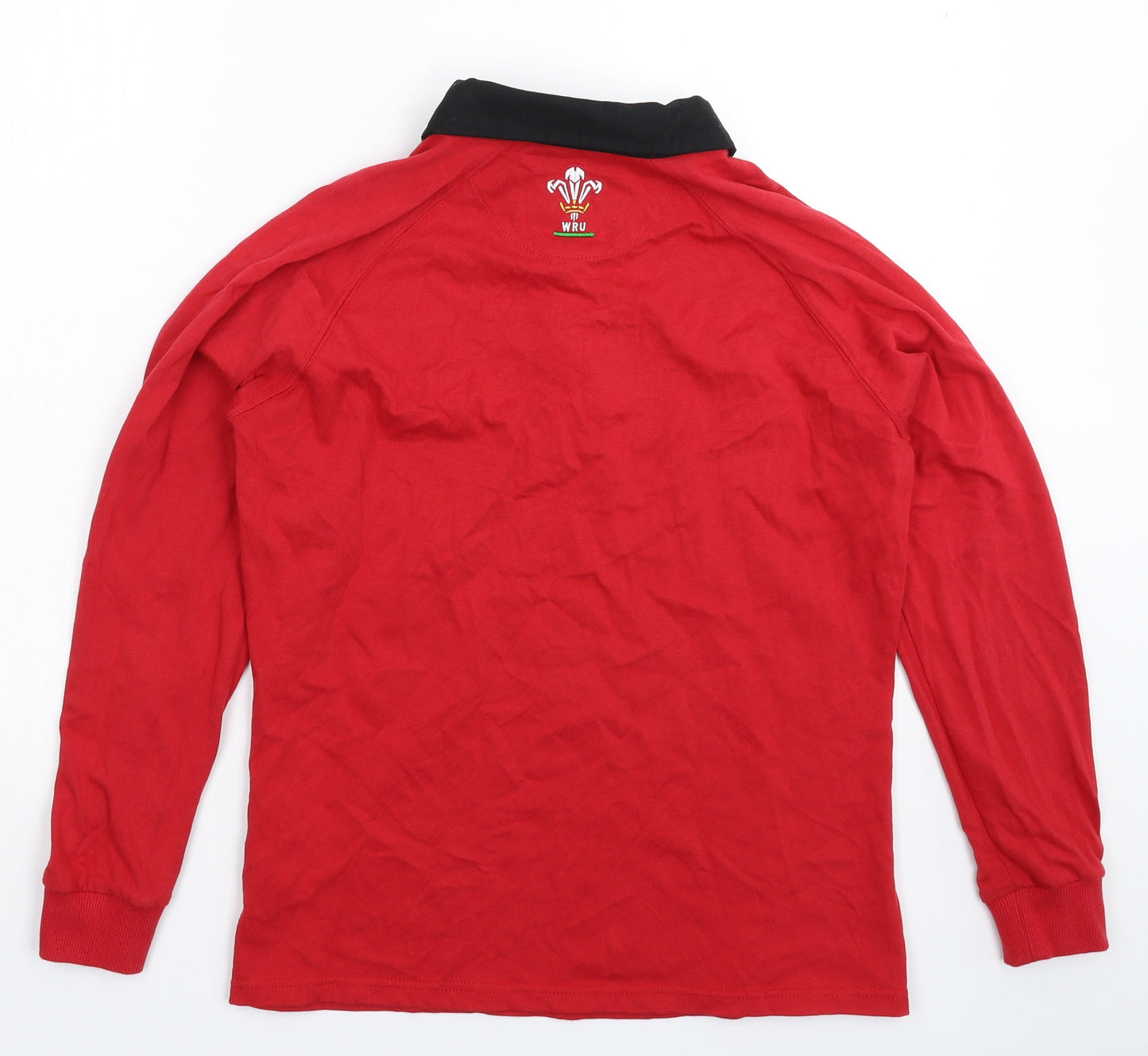 Wales Mens Red    Polo Size M