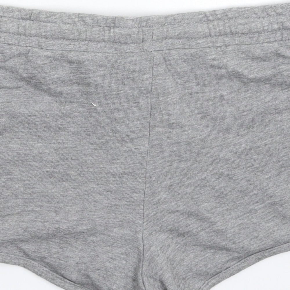 New Look Womens Grey   Sweat Shorts Size 10