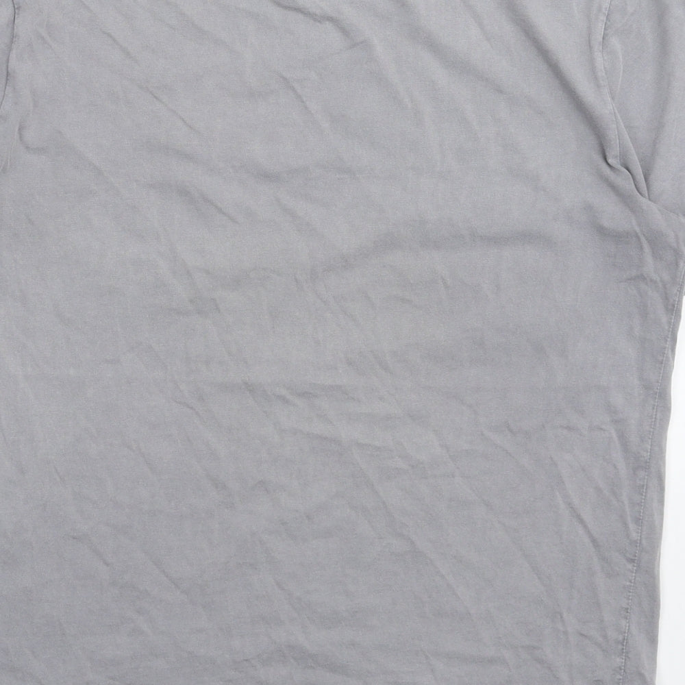 JACK & JONES Mens Grey    T-Shirt Size M