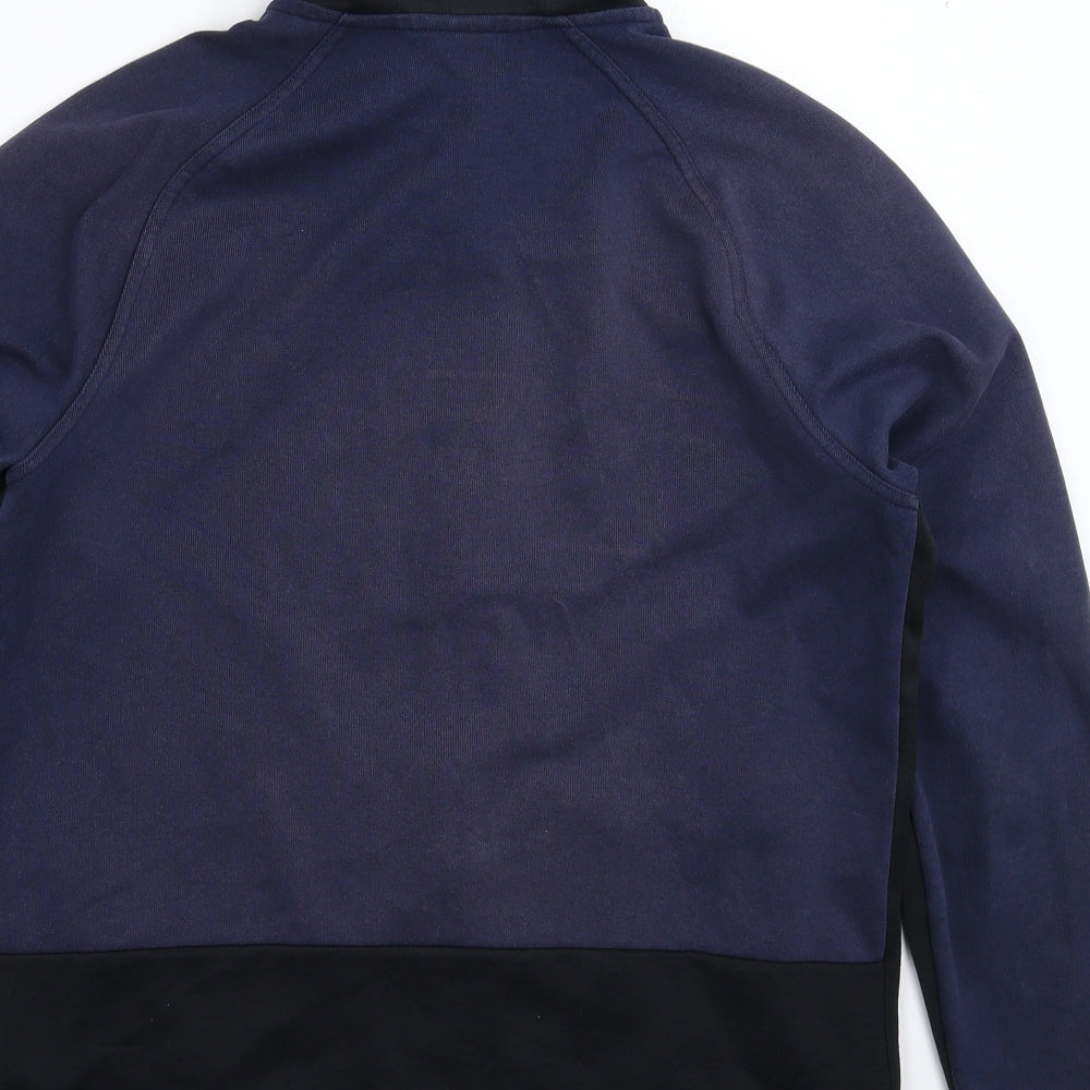 Nike Mens Blue   Full Zip Hoodie Size M