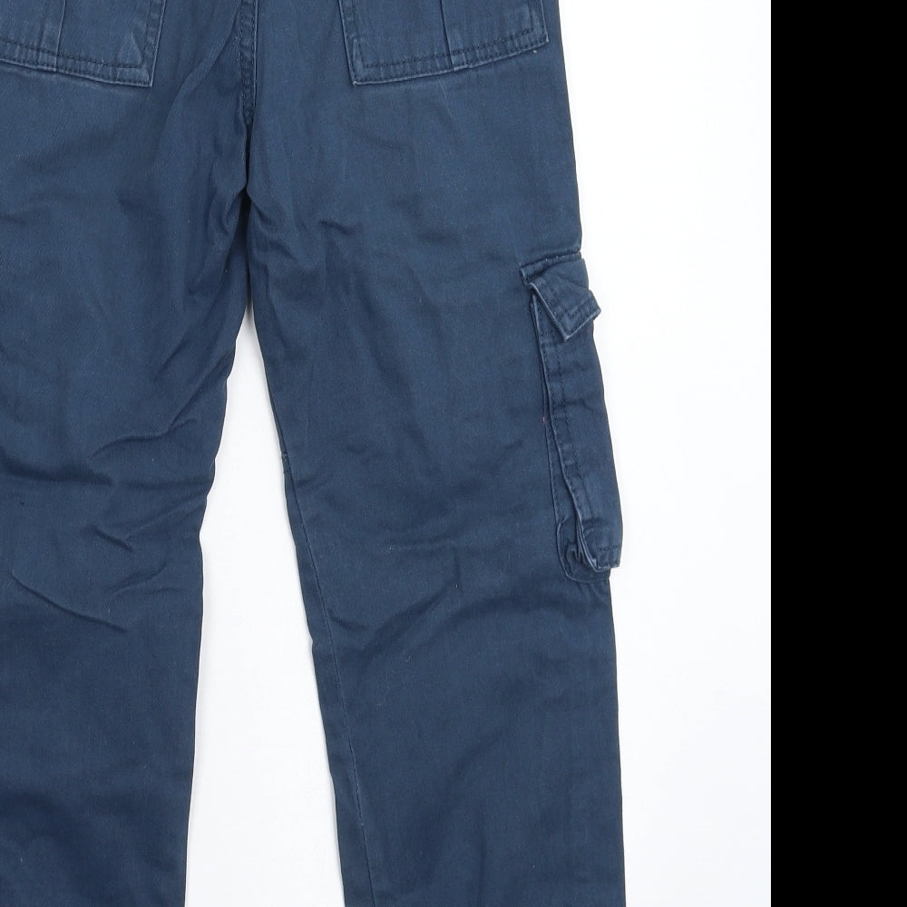 Preworn Boys Blue   Cargo Trousers Size 10-11 Years